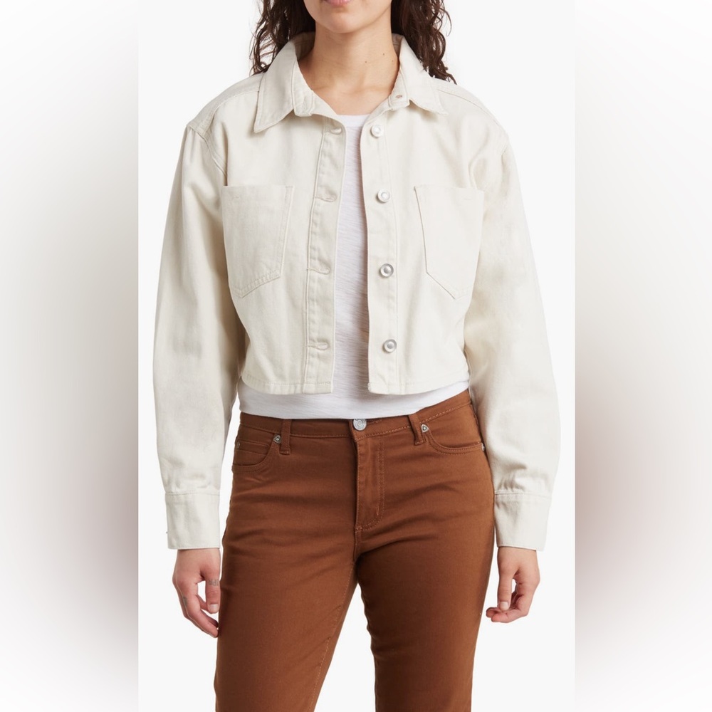 DR2 Women's Cream Denim Jacket | NWT | Medium
